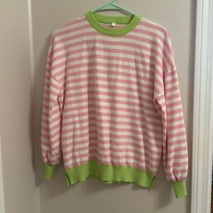 Women's Striped Sweatshirt